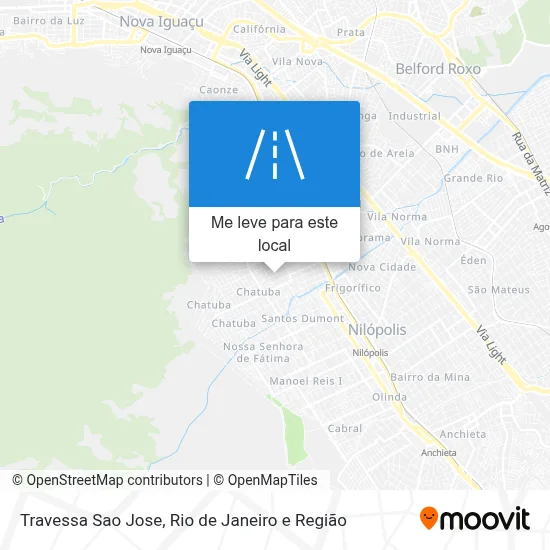 Travessa Sao Jose mapa