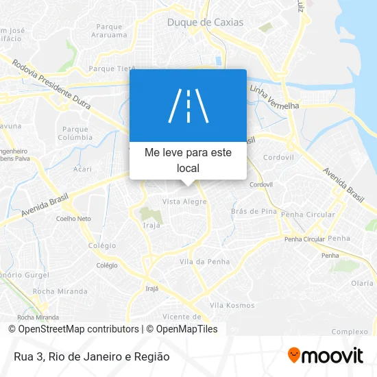 Rua 3 mapa