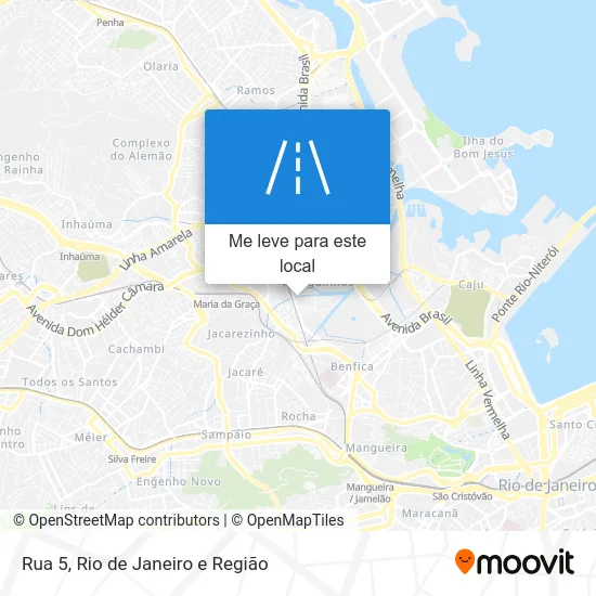 Rua 5 mapa