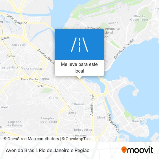 Avenida Brasil mapa