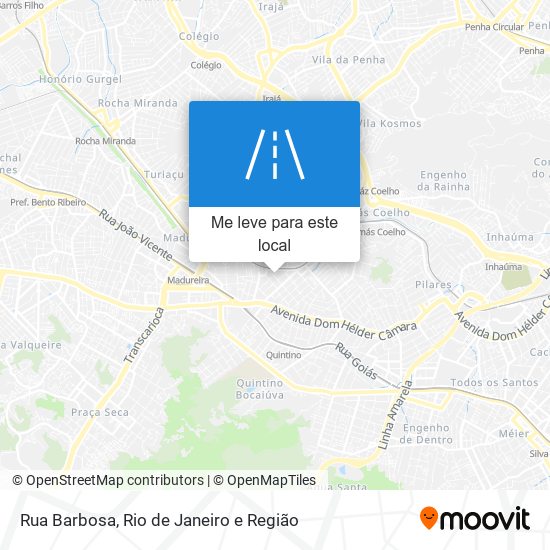 Rua Barbosa mapa