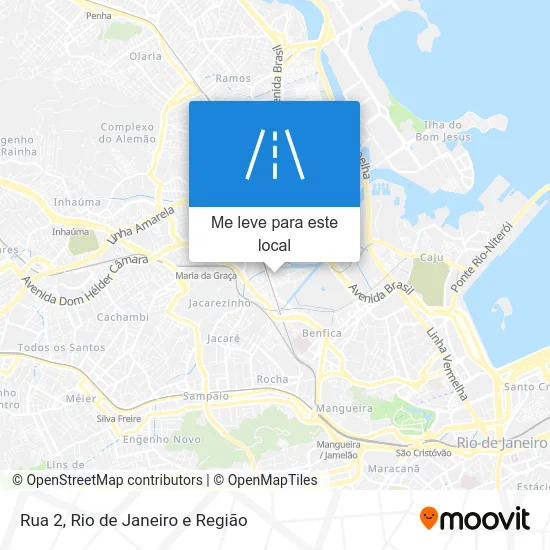 Rua 2 mapa
