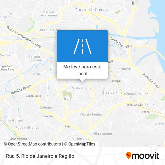 Rua 5 mapa