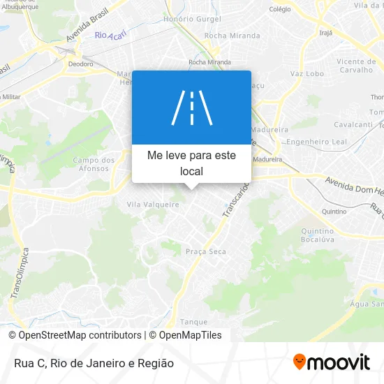 Rua C mapa