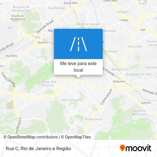 Rua C mapa