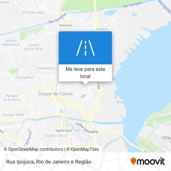 Rua Ipojuca mapa