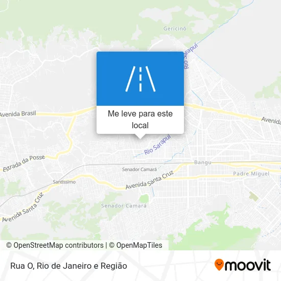 Rua O mapa