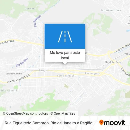 Rua Figueiredo Camargo mapa