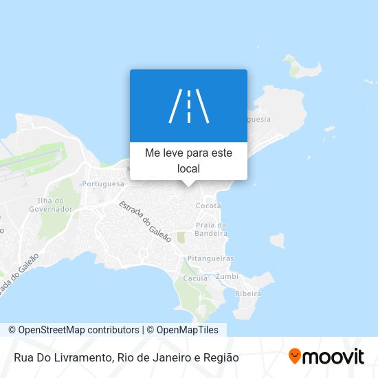 Rua Do Livramento mapa