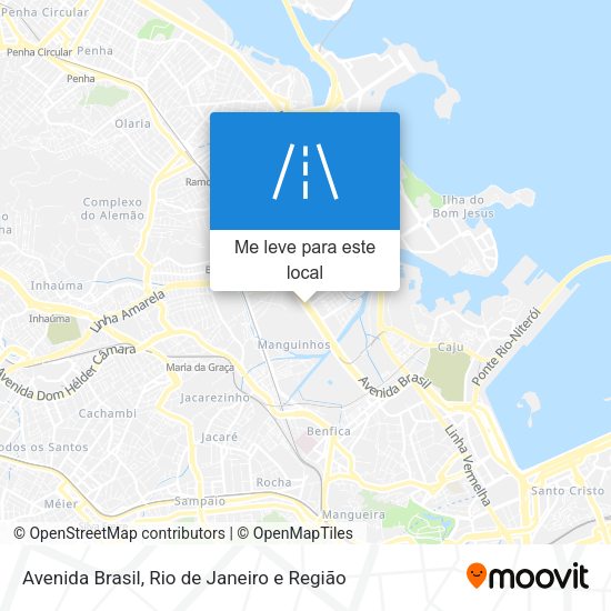 Avenida Brasil mapa