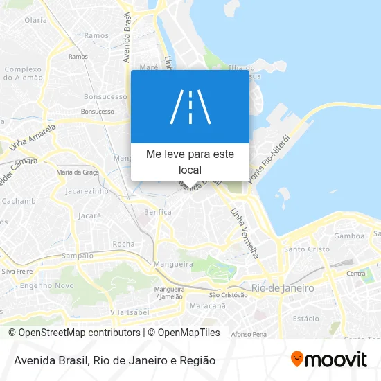 Avenida Brasil mapa
