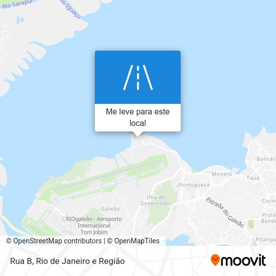 Rua B mapa