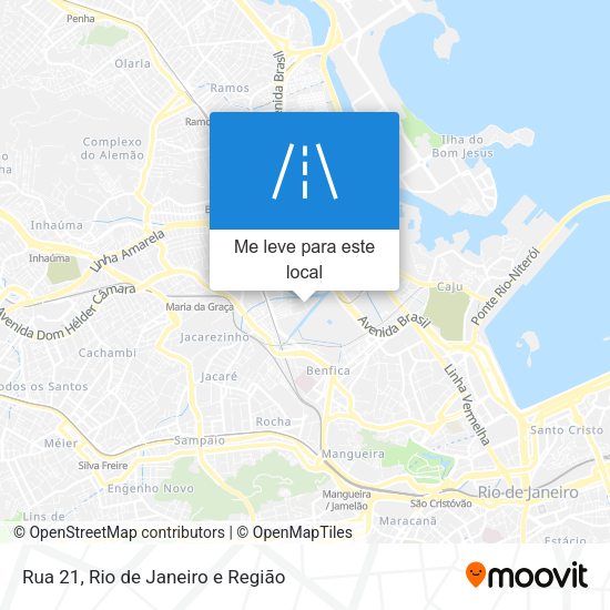 Rua 21 mapa