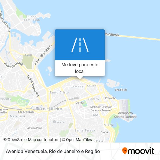 Avenida Venezuela mapa