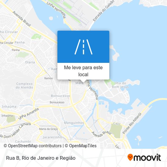 Rua B mapa