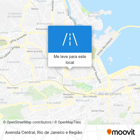 Avenida Central mapa