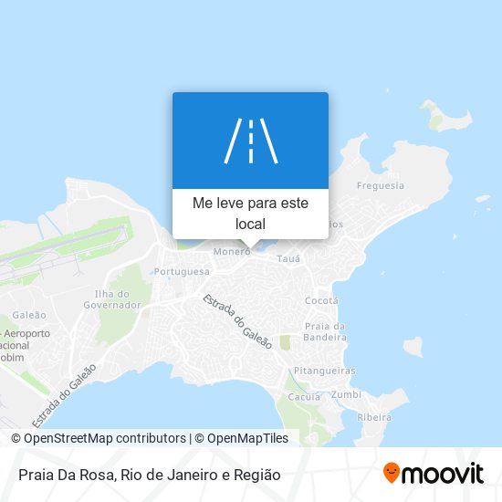 Praia Da Rosa mapa