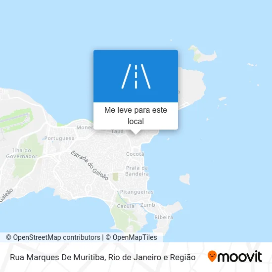 Rua Marques De Muritiba mapa