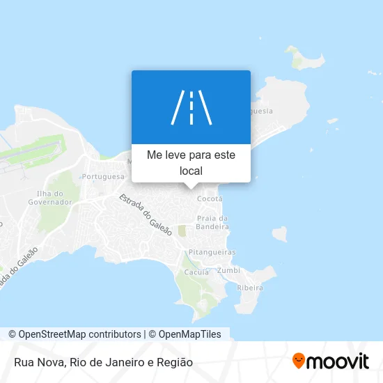 Rua Nova mapa