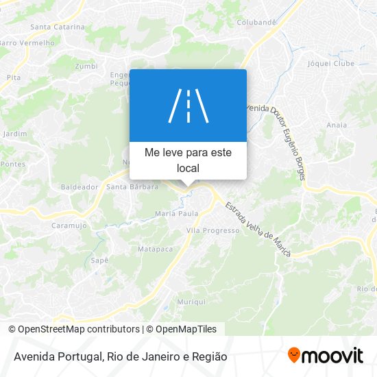 Avenida Portugal mapa