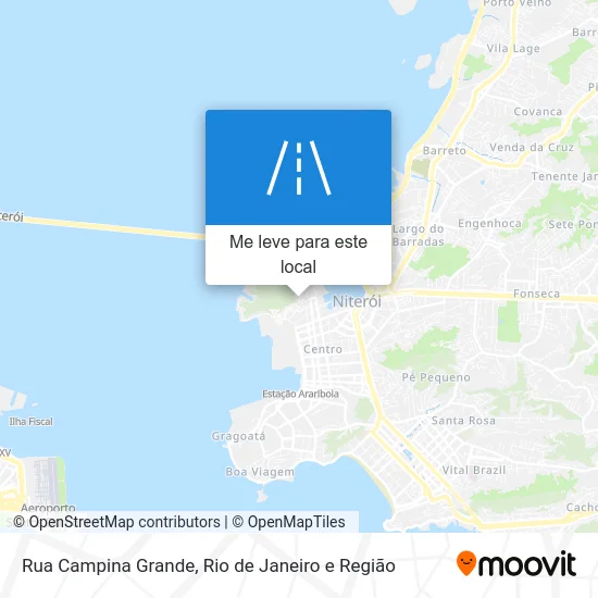 Rua Campina Grande mapa