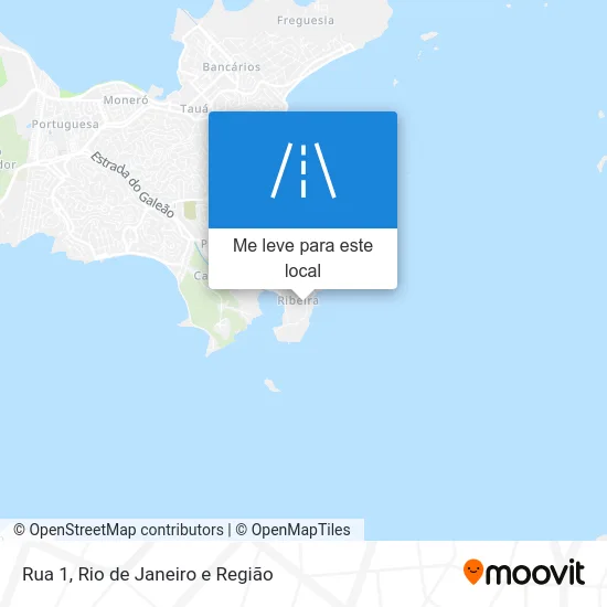 Rua 1 mapa