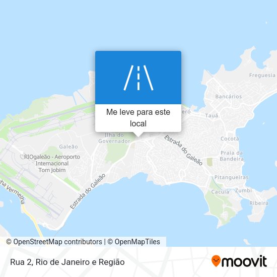 Rua 2 mapa