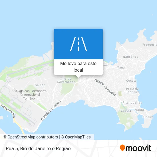 Rua 5 mapa