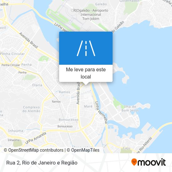 Rua 2 mapa