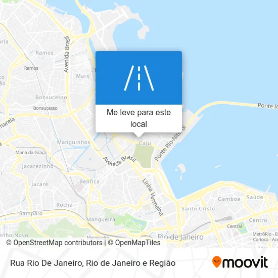 Rua Rio De Janeiro mapa