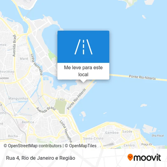 Rua 4 mapa