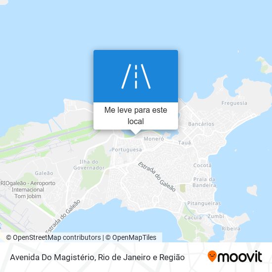 Avenida Do Magistério mapa