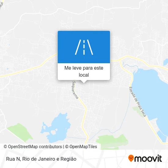 Rua N mapa