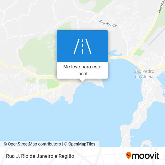 Rua J mapa