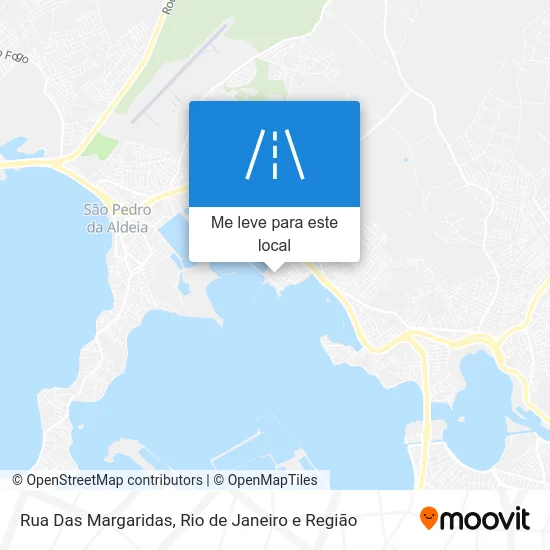 Rua Das Margaridas mapa