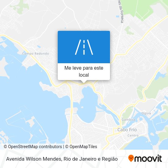 Avenida Wilson Mendes mapa