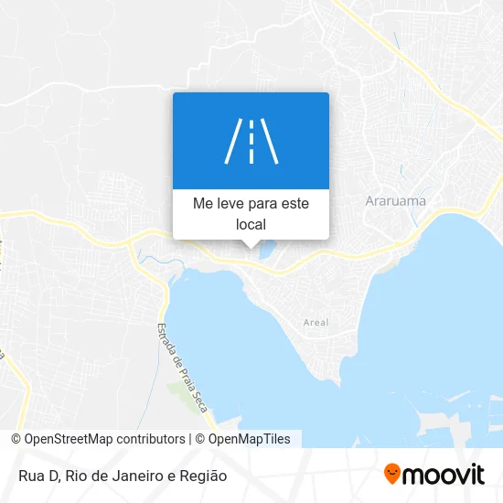 Rua D mapa