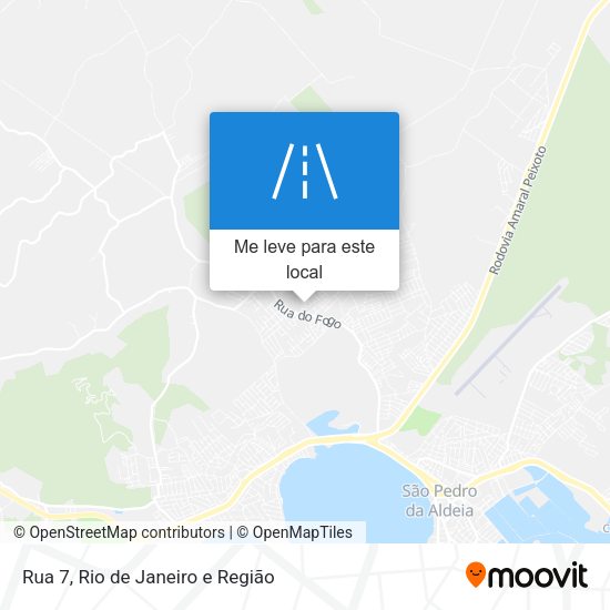 Rua 7 mapa
