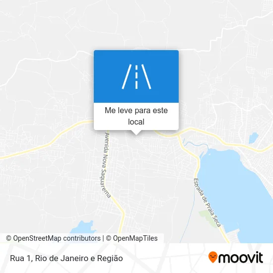 Rua 1 mapa