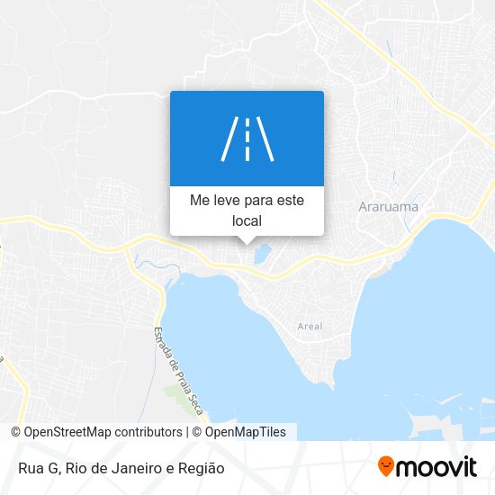 Rua G mapa