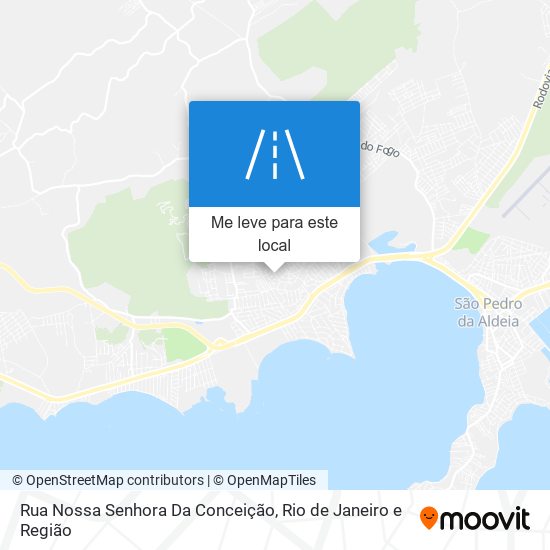 Rua Nossa Senhora Da Conceição mapa