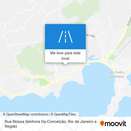 Rua Nossa Senhora Da Conceição mapa