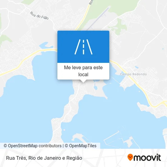Rua Três mapa