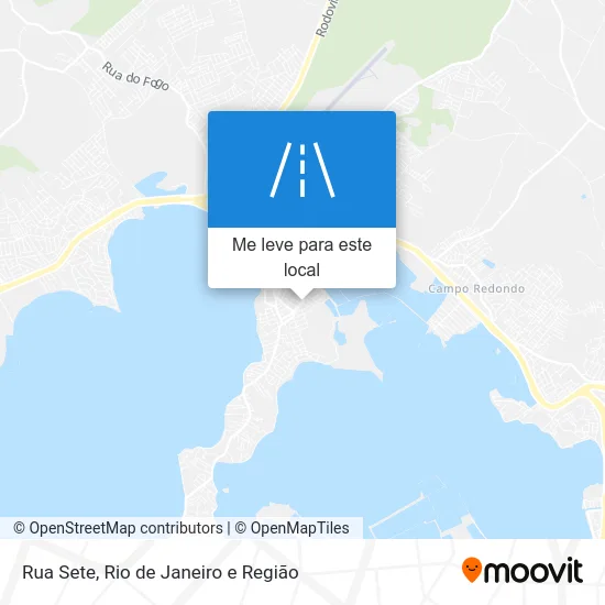 Rua Sete mapa