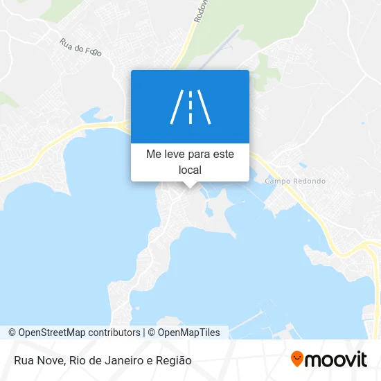 Rua Nove mapa