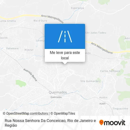 Rua Nossa Senhora Da Conceicao mapa