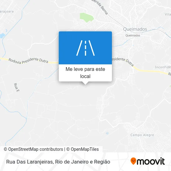Rua Das Laranjeiras mapa