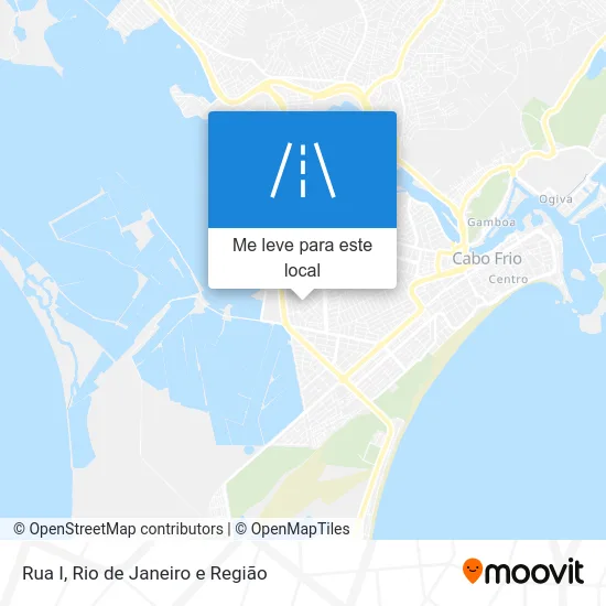 Rua I mapa