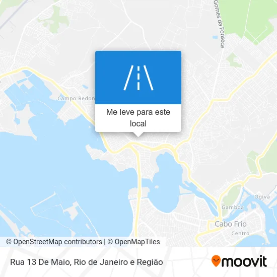 Rua 13 De Maio mapa