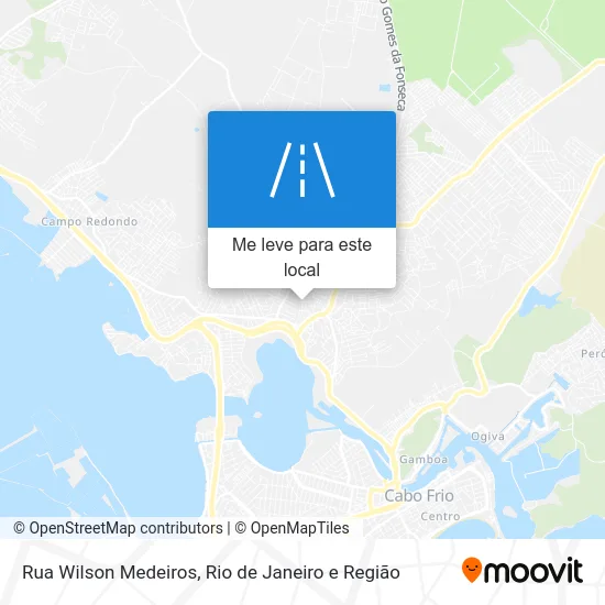 Rua Wilson Medeiros mapa